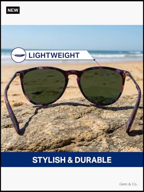 Classic Round Polarized Sunglasses UV Protection Unisex main image 2